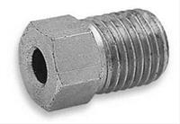 Tube Nut, Inverted Flare, 1/4 in. Tube, 9/16-18 in. Nut, steel, Natural, Each