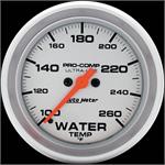 vattentempmätare, 67mm, 100-260 °F, elektrisk