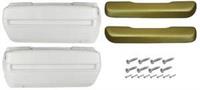 1968-72 Arm Rest Pad Kit Complete Front, gold