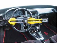 Steeringwheel Lock Heavy Duty Yellow