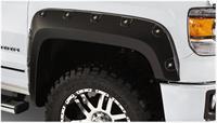 Fender Flares, BOSS Pocket Style, Front and Rear, Dura-Flex Thermoplastic, Black, GMC, Set of 4