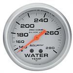 Water temperature, 67mm, 140-280 °F, mechanical, liquid filled