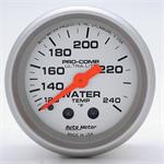 vattentempmätare, 52mm, 120-240 °F, mekanisk