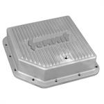 Transmission Pan, Deep, Aluminum, Natural, Finned with Summit Logo