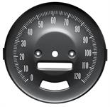Speedometer Faceplate GTO steel face w/Rally gauges