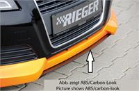 Rieger splitter  centric, for front lip, ABS plastic,  mounting equipment, general operating license