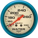 Water Temperature Gauge 67mm 140-280f Ultra-nite Mechanical
