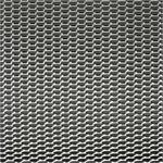 Nett grillnett aluminium 25x125cm, 12x6mm, sølv