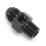 Fitting, Pro Classic, Gauge Adapter, Straight, -6 AN Male to 3/8 in. NPT Male